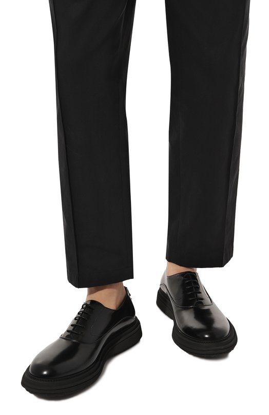 Кожаные оксфорды Victor The-Antipode Чёрный, фото 3