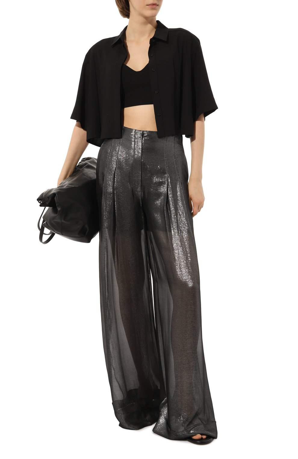 Шелковые брюки ALBERTA FERRETTI, арт. 222M/A0301/5127, фото 2