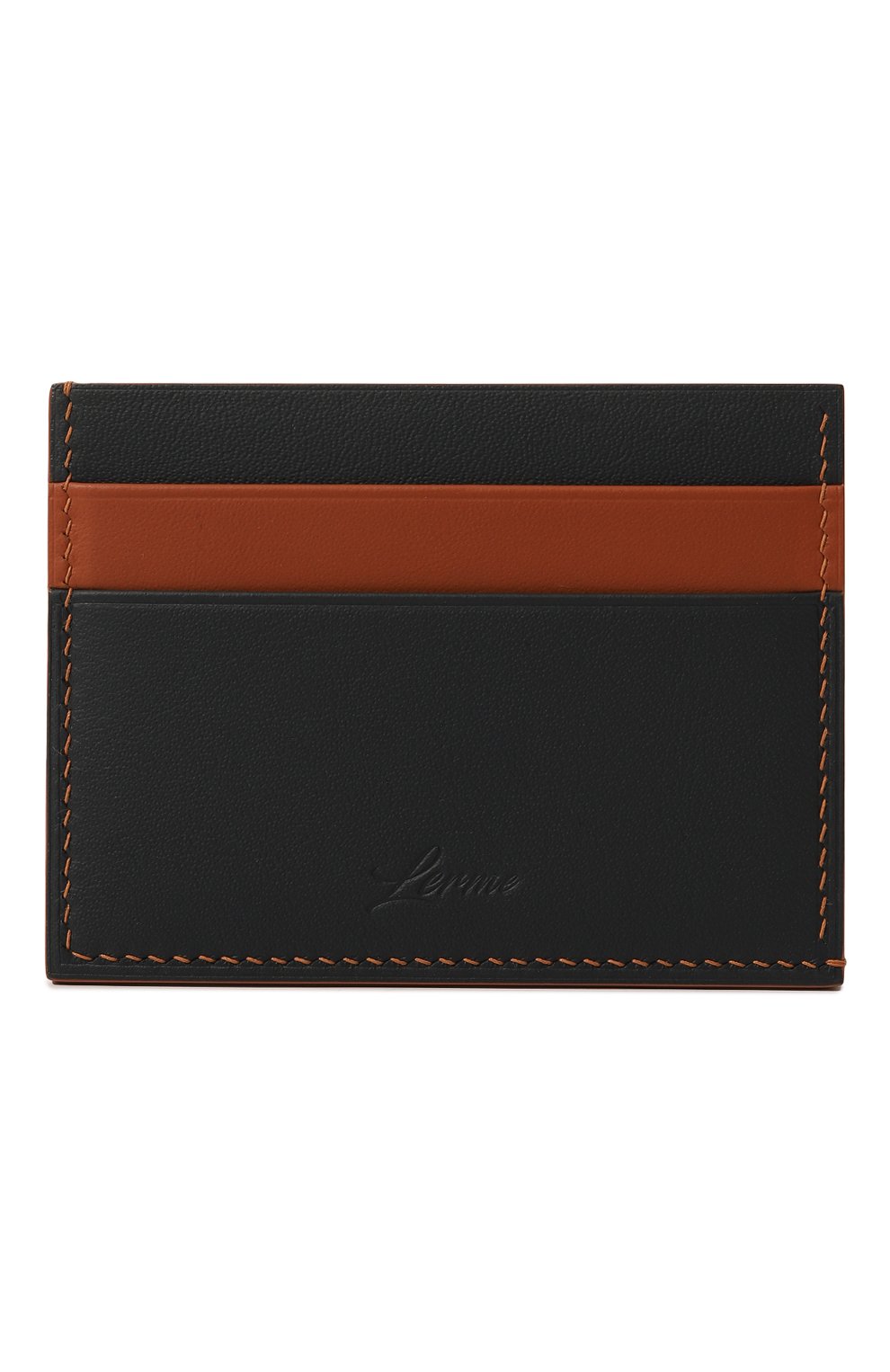 Кожаный футляр для кредитных карт LERME темно-синего цвета по цене 25000 руб., арт. Cardholder Mod.1, фото 1 Кожаный футляр для кредитных карт LERME, арт. Cardholder Mod.1, фото 1