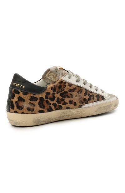 Комбинированные кеды superstar GOLDEN GOOSE DELUXE BRAND, арт. GWF00101.F000565, фото 4