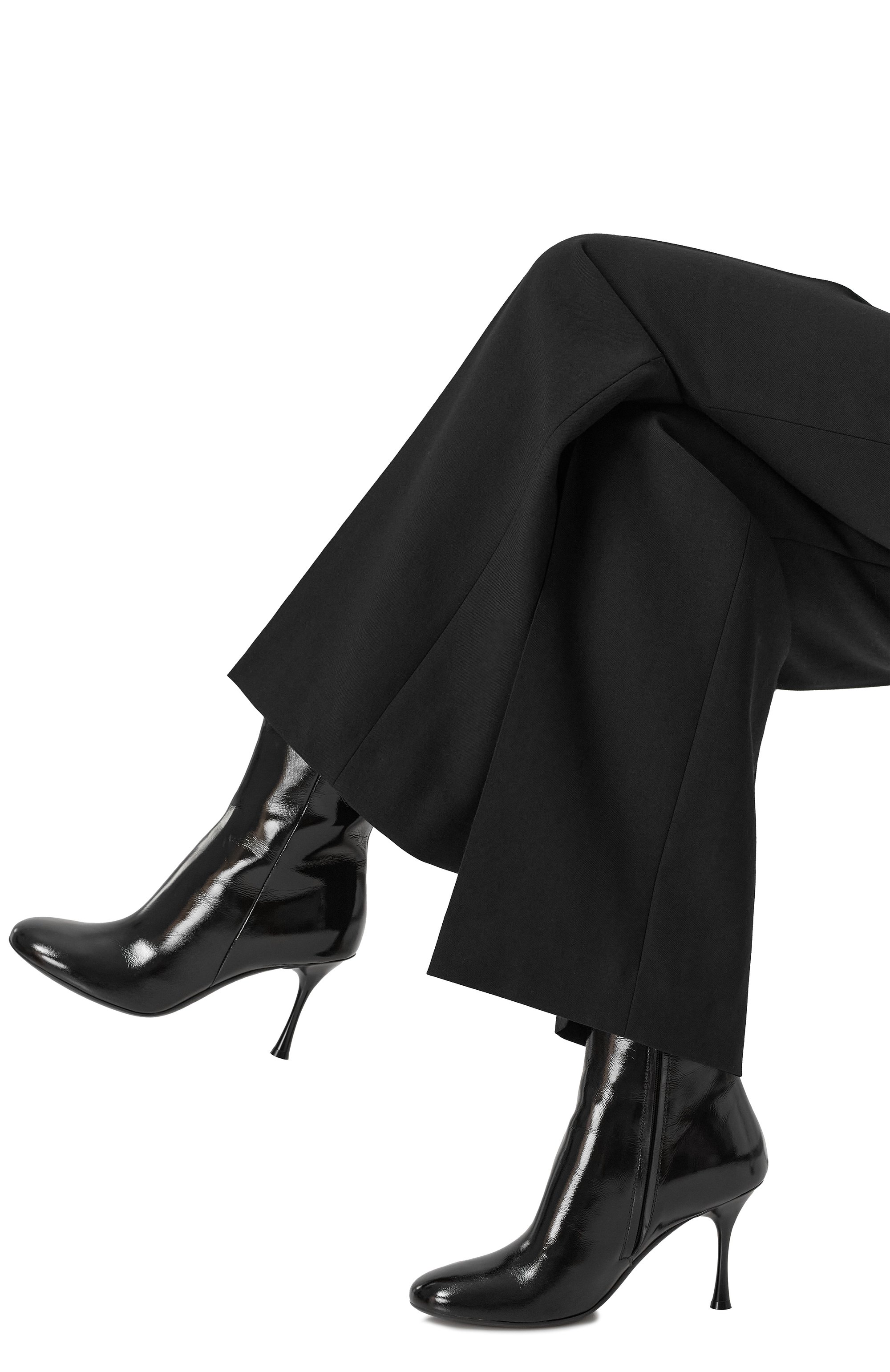 Лакированные ботильоны carla 85 GIANVITO ROSSI, арт. G72933.85LAC.NUINER0, фото 3