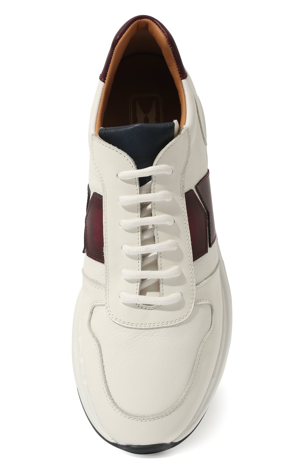 Кожаные кроссовки MORESCHI, арт. 44095/221/M0VIE/GUANT0/TAPE, фото 6