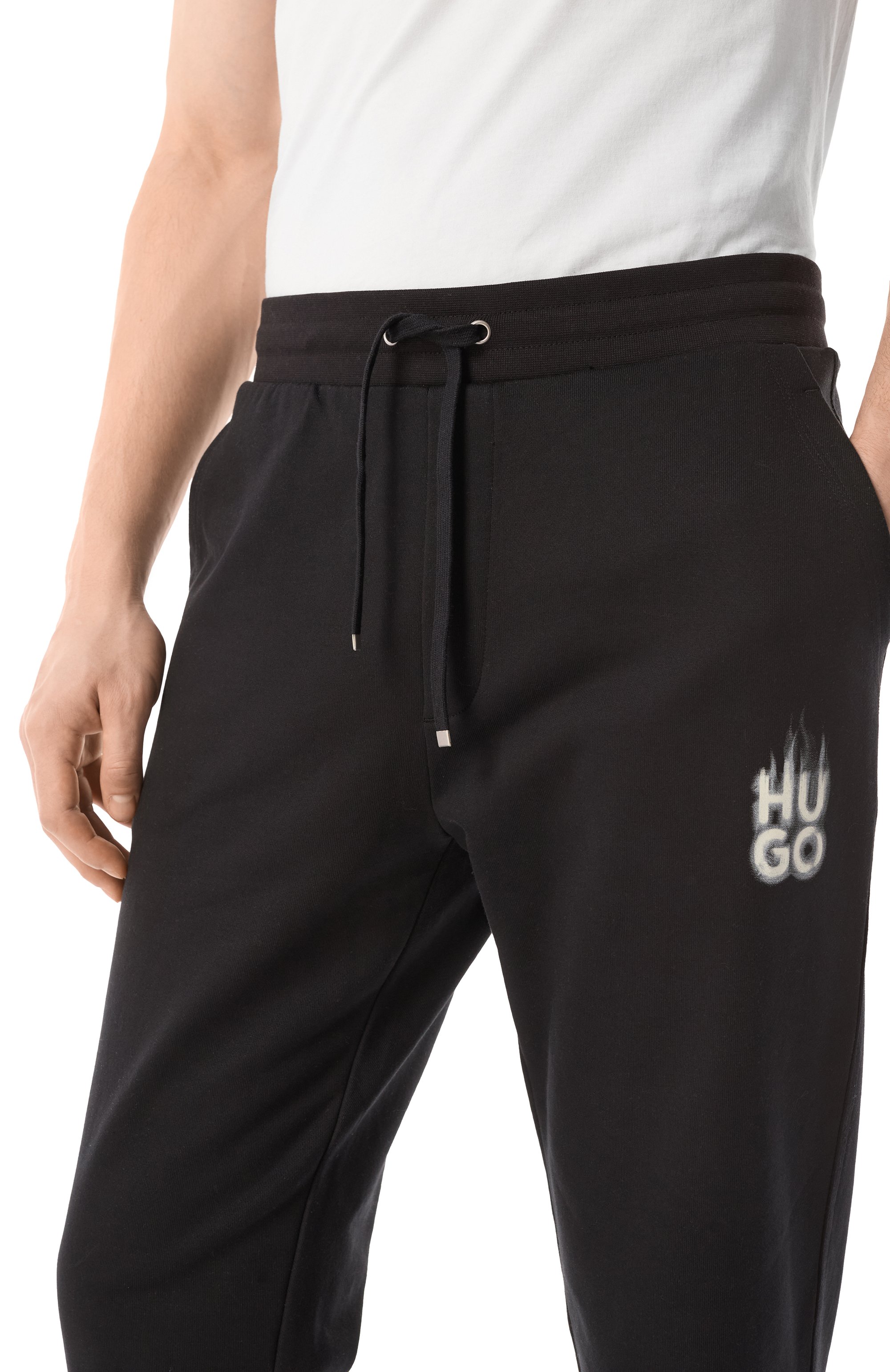 Хлопковые джоггеры HUGO, арт. 50530435, фото 5