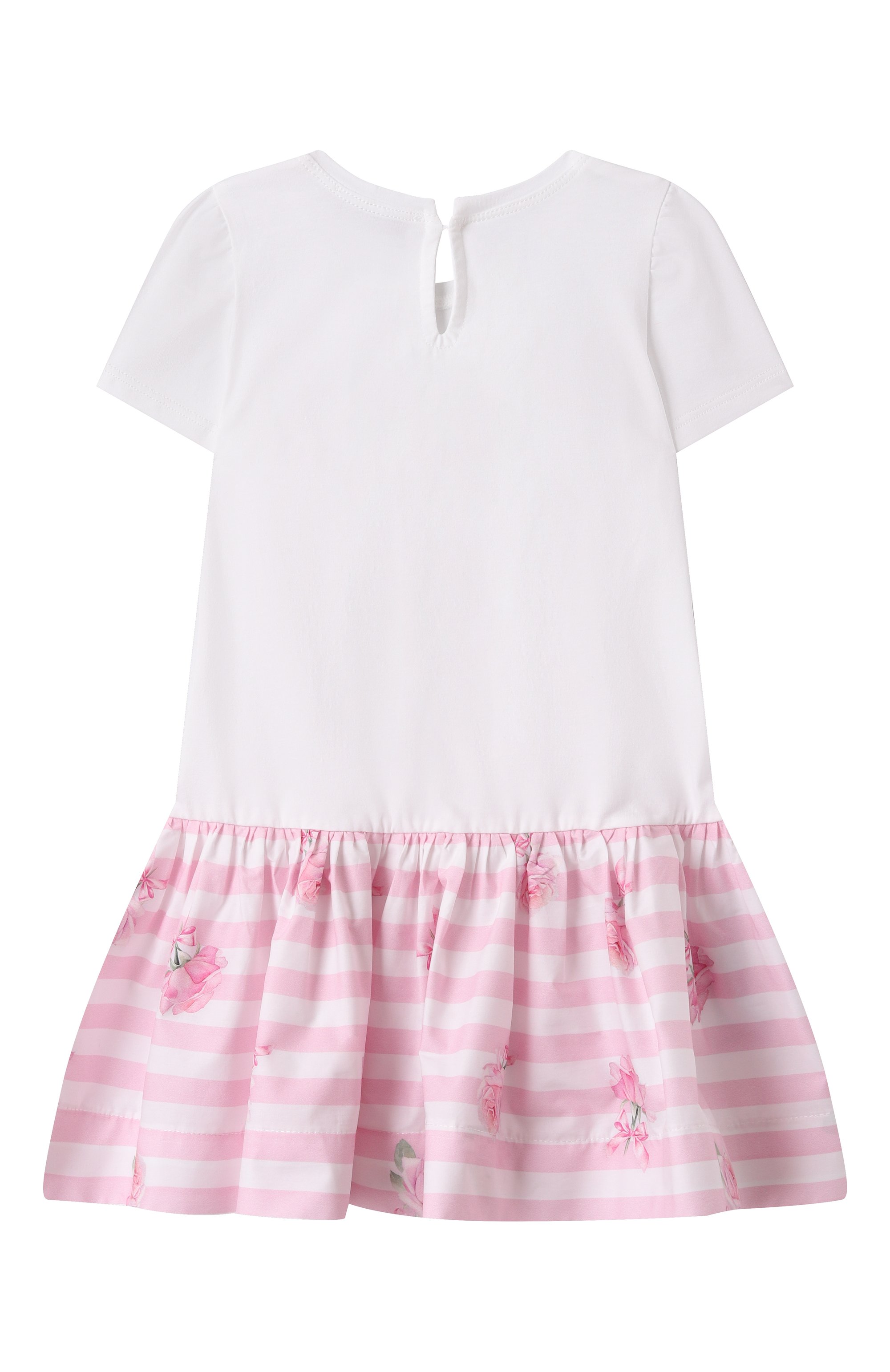 Хлопковое платье MONNALISA, арт. 31E900, фото 2