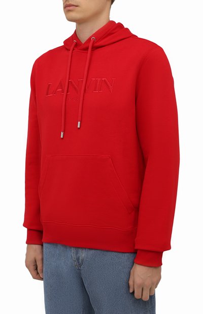 Хлопковое худи LANVIN, арт. RM-H00010-J008-A21, фото 3