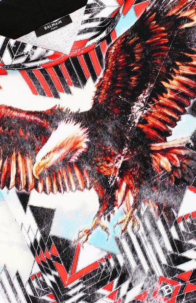 Хлопковое худи BALMAIN, арт. 6M4730/MX120/12-16, фото 3