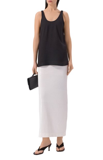 Женская юбка с отделкой пайетками TOTEME, арт. 261-WRB0349-FB0593