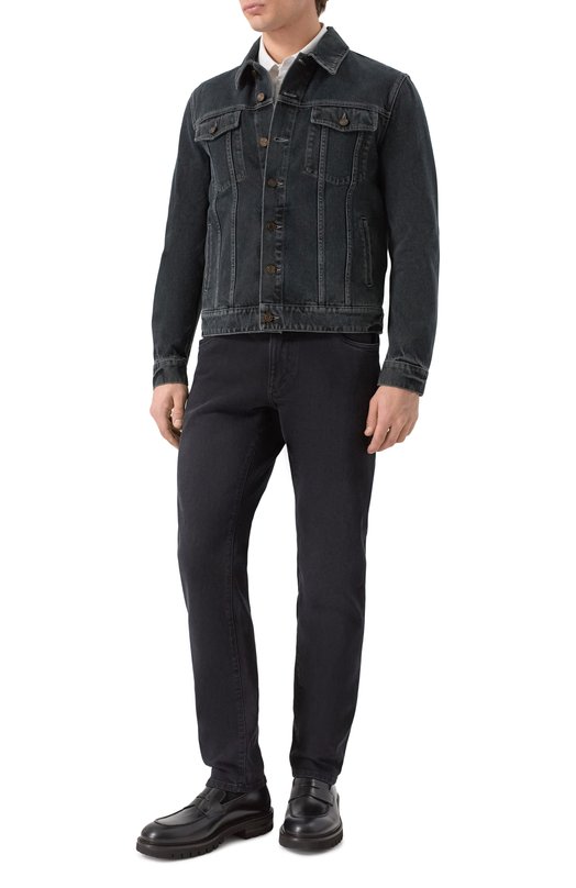 Джинсовая куртка Saint Laurent 695177/Y07TE Серый  695177/Y07TE Фото 2