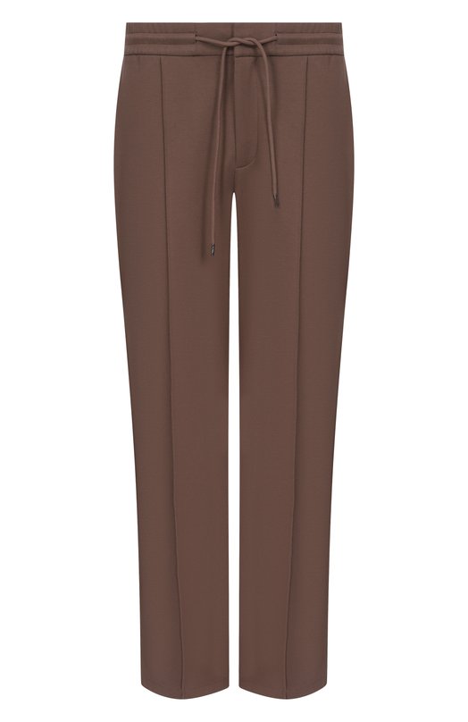 Хлопковые брюки 12 STOREEZ 136582 Коричневый 136582