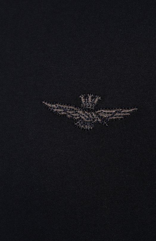 Хлопковая футболка Aeronautica Militare 232/TS2065J592 Синий  232/TS2065J592 Фото 5