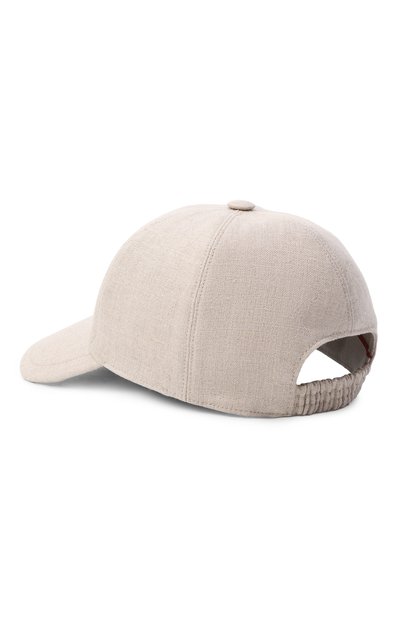 Мужская льняная бейсболка KITON, арт. UCPL015K0718H
