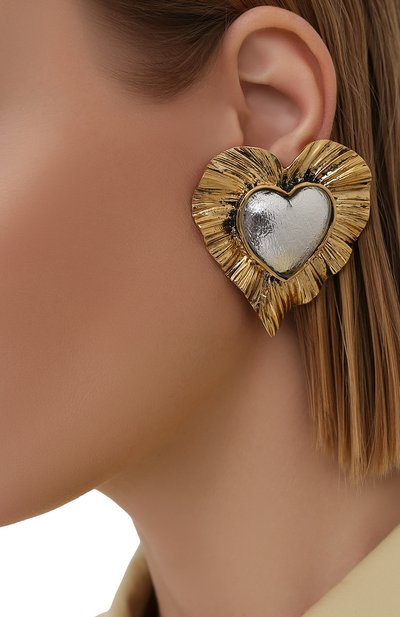 Клипсы SAINT LAURENT, арт. 638843/Y1591, фото 2