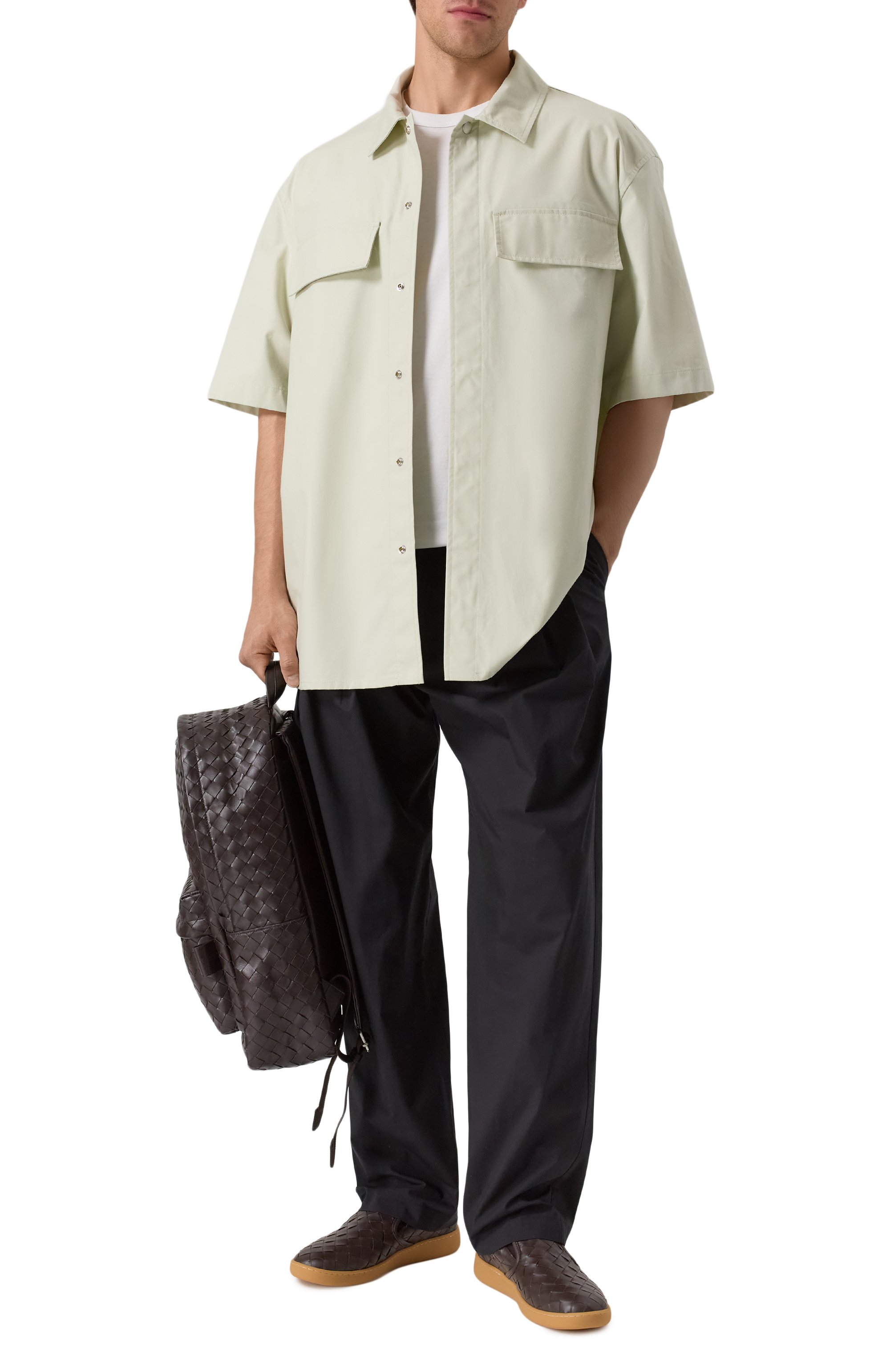 Кожаные слипоны sawyer BOTTEGA VENETA, арт. 775320/V3HB0, фото 2