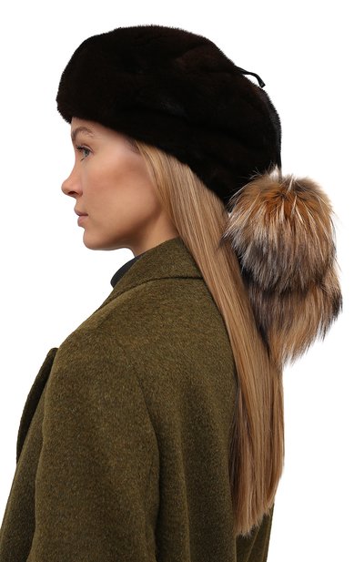 Берет иветта из меха норки FURLAND, арт. 0151600110034300101, фото 2
