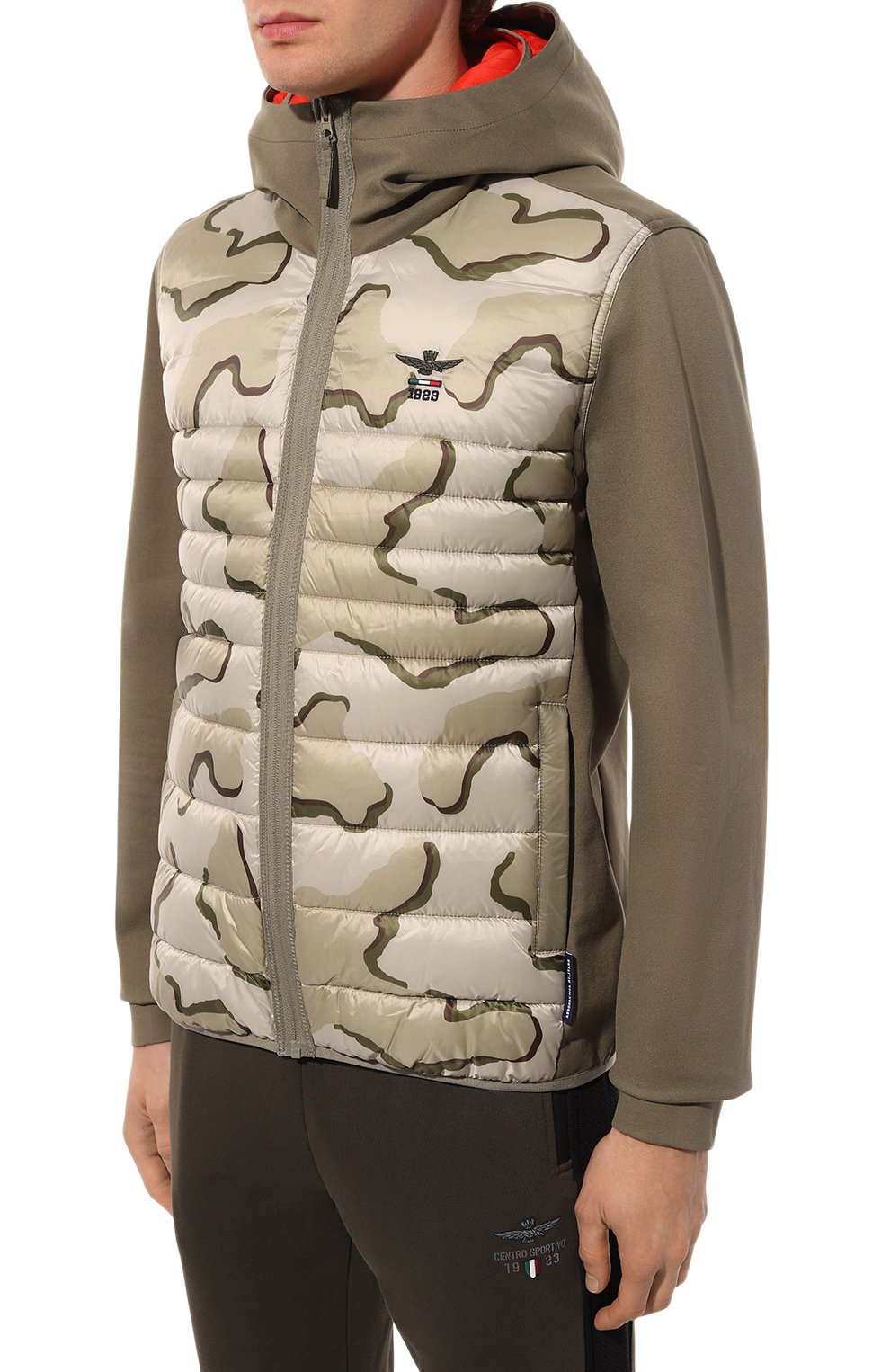 Комбинированная толстовка AERONAUTICA MILITARE, арт. 242AF481F559, фото 3