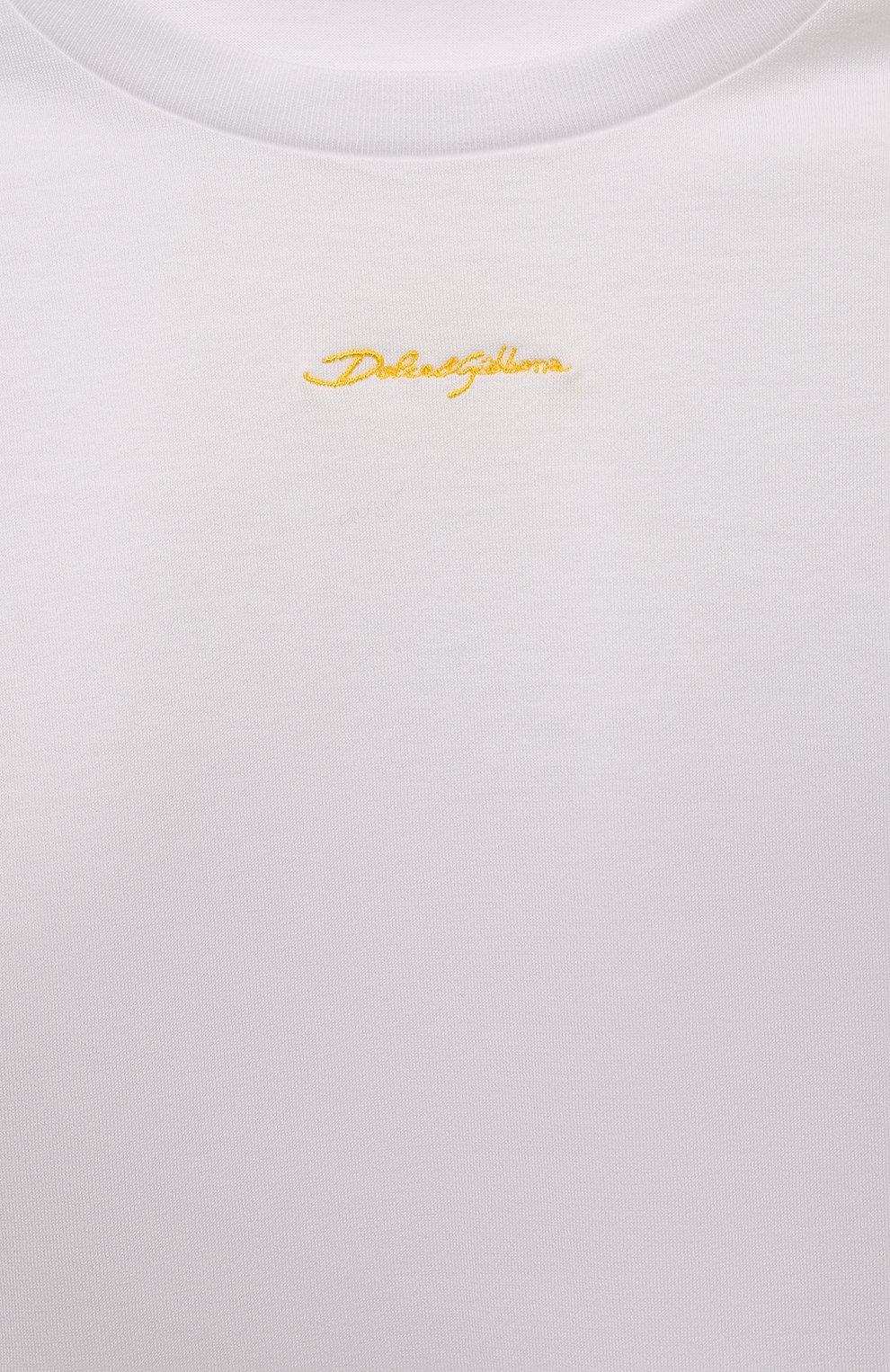 Хлопковый топ DOLCE & GABBANA, арт. L5JTNS/G7NRH, фото 3
