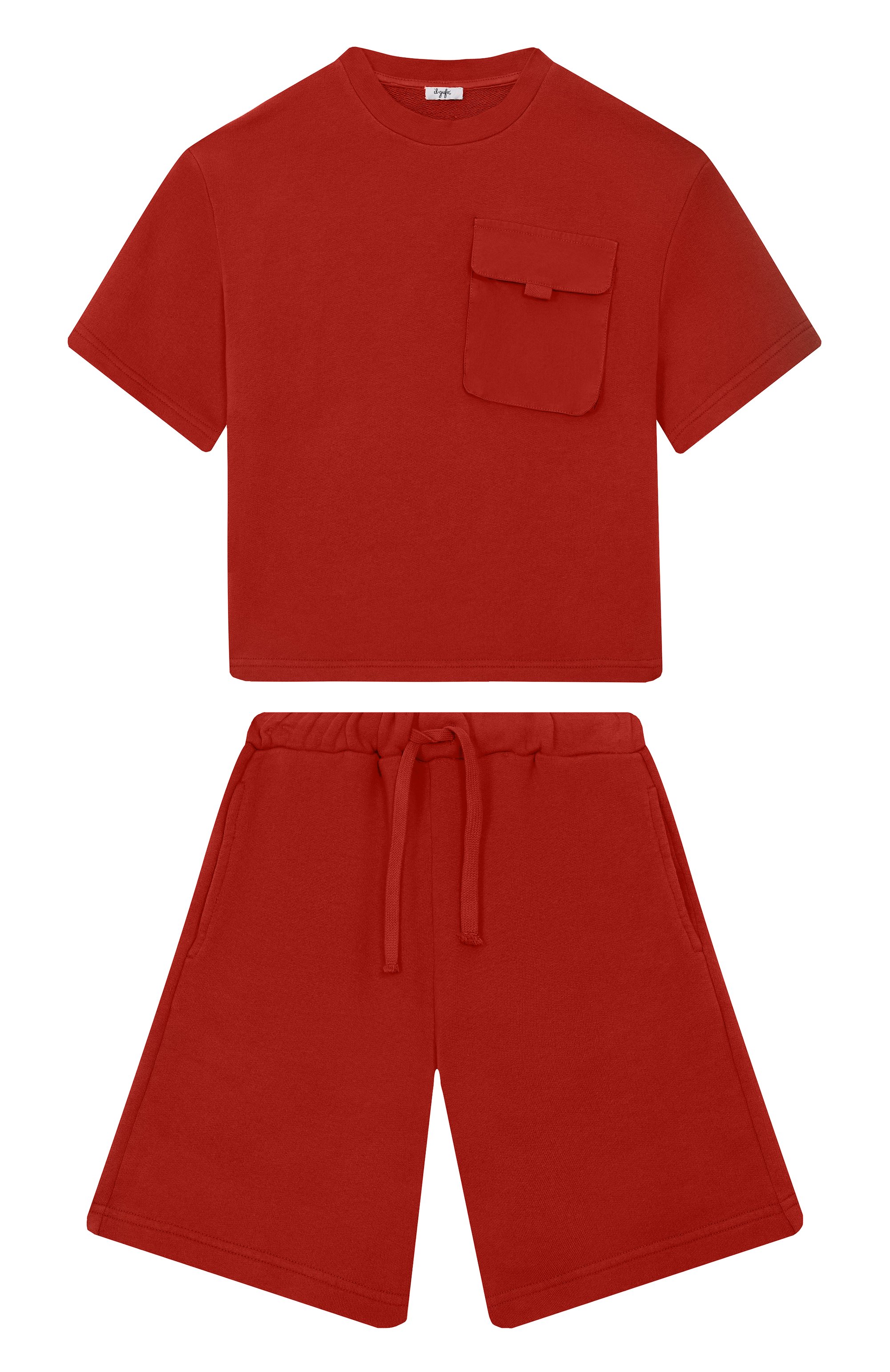 Комплект из футболки и шорт IL GUFO, арт. P25DP534MF701/2A-4A, фото 1