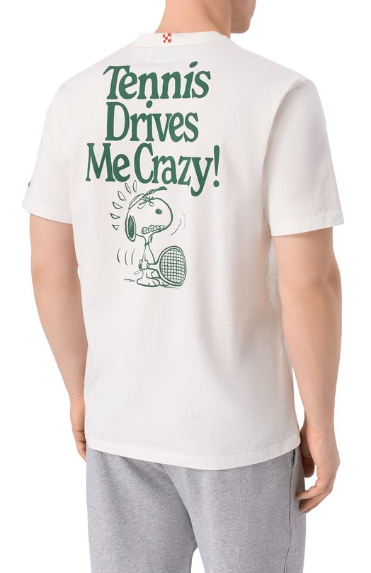 Хлопковая футболка MC2 Saint Barth ARN0001-00630I/ARN0TT Белый  ARN0001-00630I/ARN0TT Фото 4