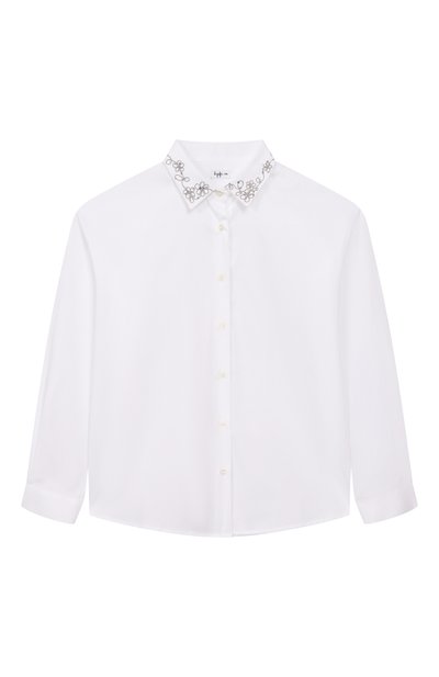 Хлопковая рубашка IL GUFO, арт. A25GCL0016C0066/10-14