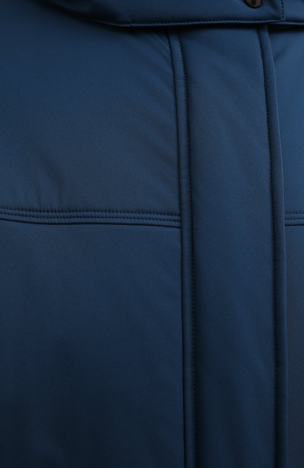 Парка с меховой отделкой LORO PIANA синего цвета по цене 581000 руб., арт. FAL8882, фото 5 Парка с меховой отделкой LORO PIANA, арт. FAL8882, фото 5