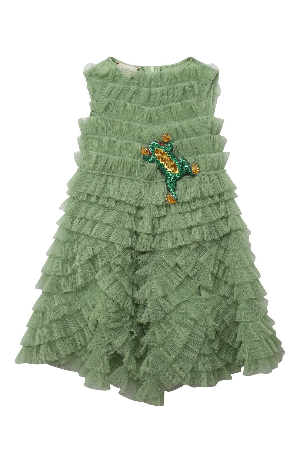 Хлопковое платье GUCCI, арт. 595349 ZADKZ, фото 1