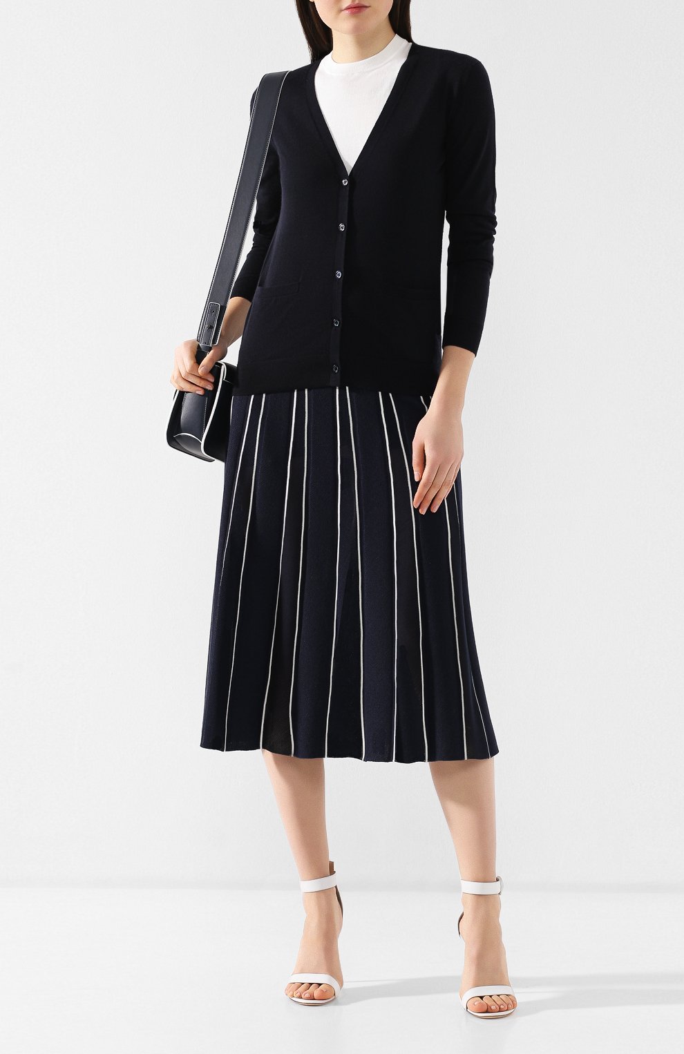 Кашемировый кардиган RALPH LAUREN синего цвета по цене 140500 руб., арт. 290698950, фото 2 Кашемировый кардиган RALPH LAUREN, арт. 290698950, фото 2