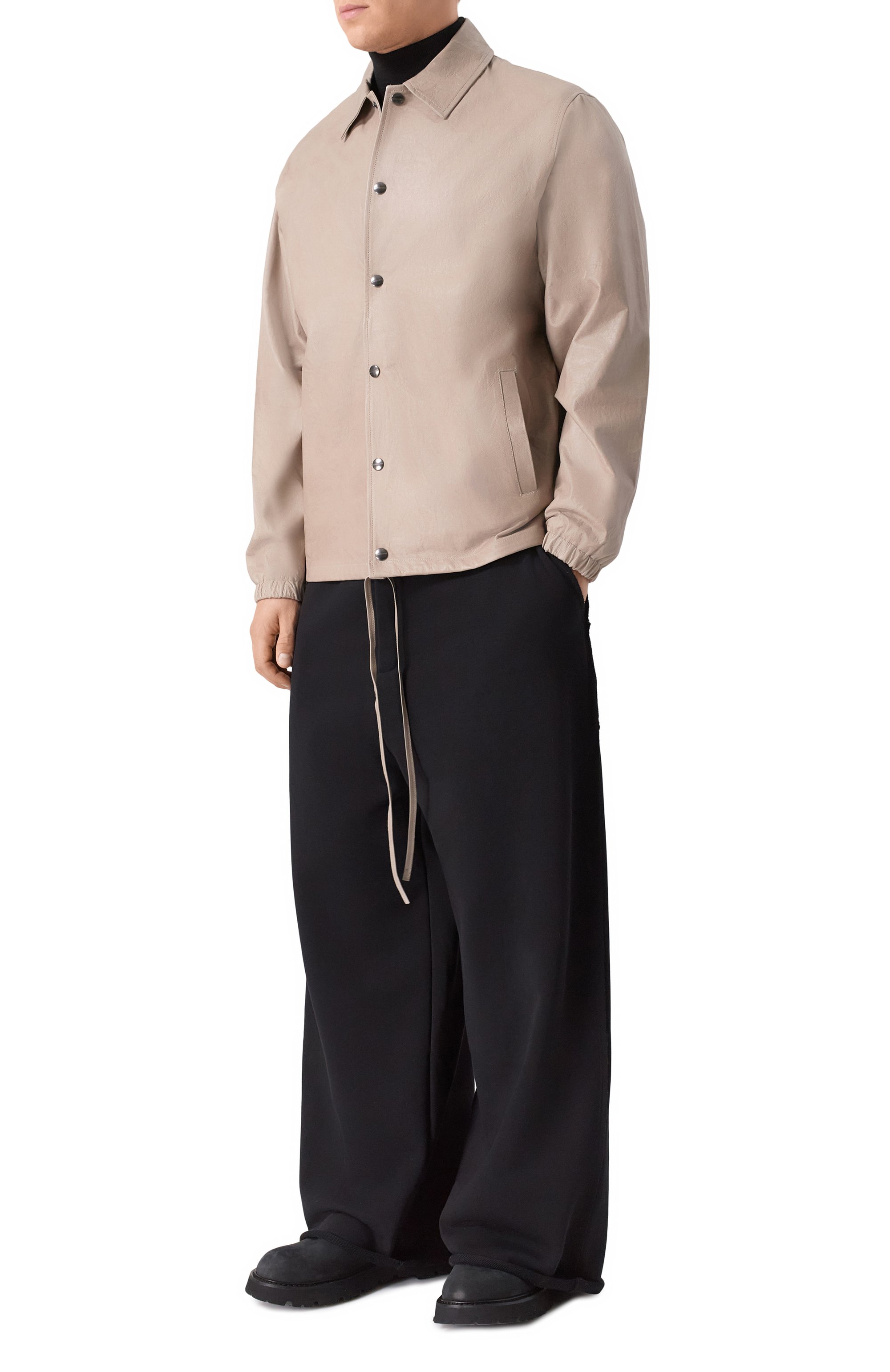 Кожаная куртка-рубашка GIORGIO BRATO, арт. GU26S24003WRTM, фото 2