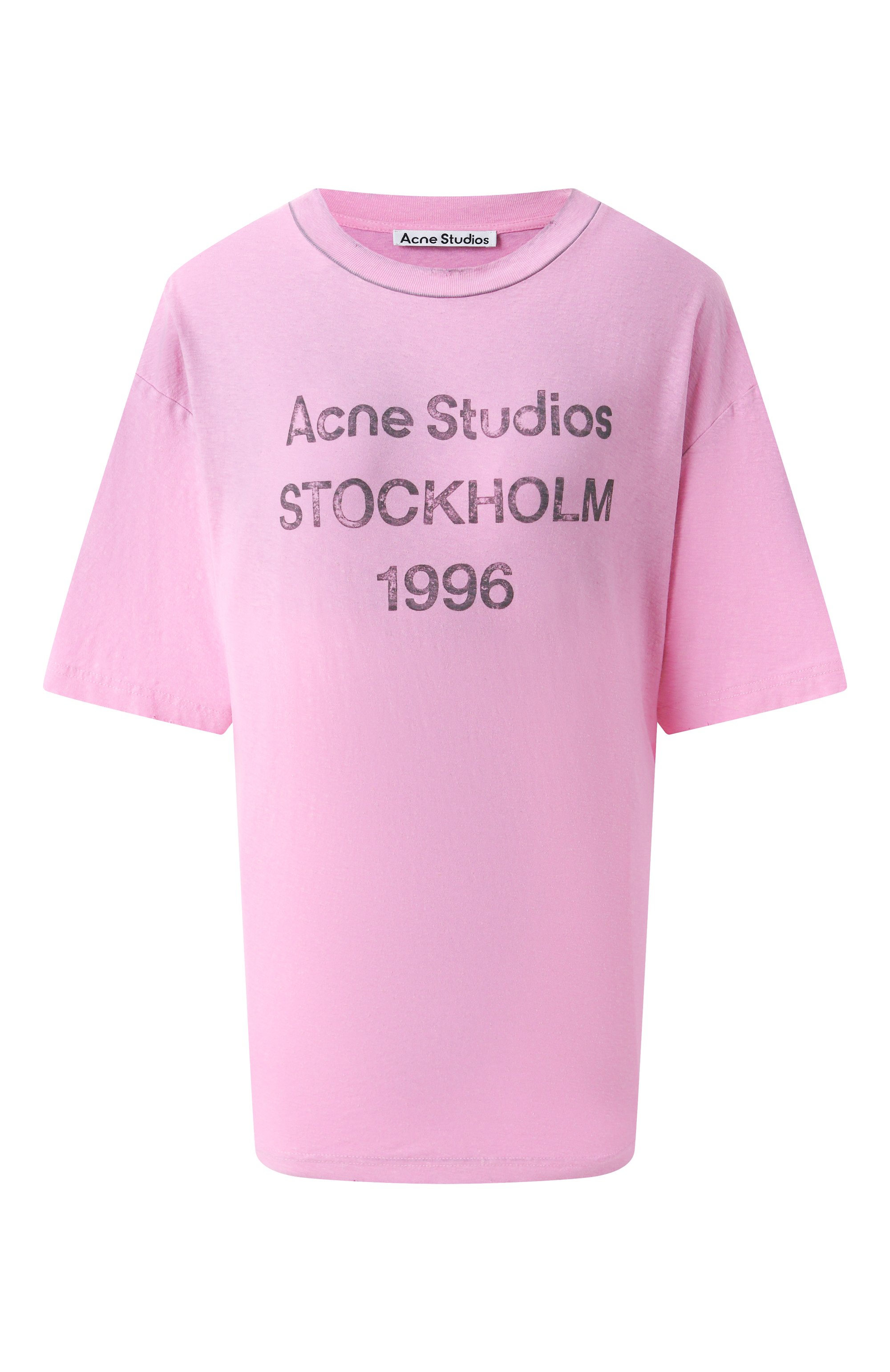 Хлопковая футболка ACNE STUDIOS, арт. FN-UX-TSHI000013/CL0196, фото 1