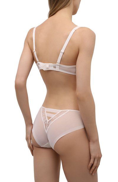 Трусы-слипы CHANTAL THOMASS молочного цвета по цене 8840 руб., арт. T02E60, фото 3 Трусы-слипы CHANTAL THOMASS, арт. T02E60, фото 3