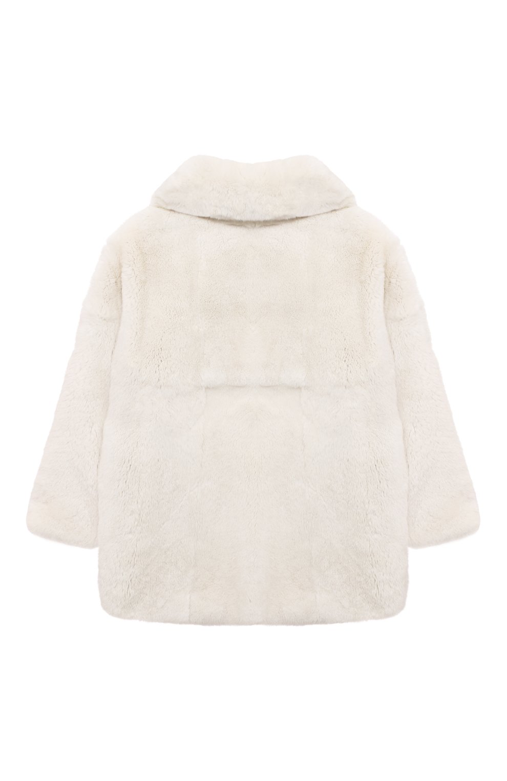 Шуба из меха кролика YVES SALOMON ENFANT, арт. 20WEM307XXREXX/8-10, фото 2