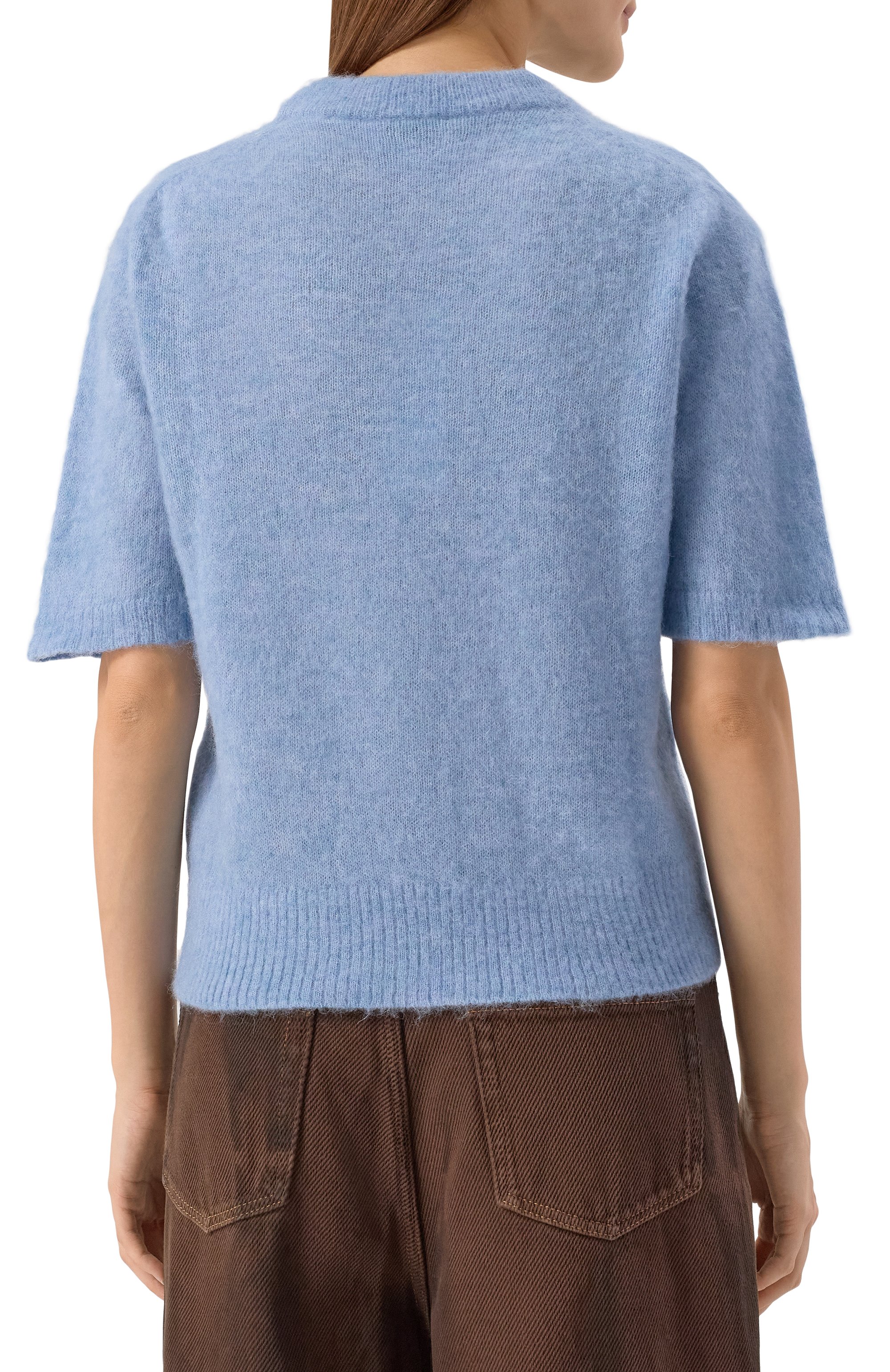 Шерстяной пуловер GANNI, арт. K2517, фото 4