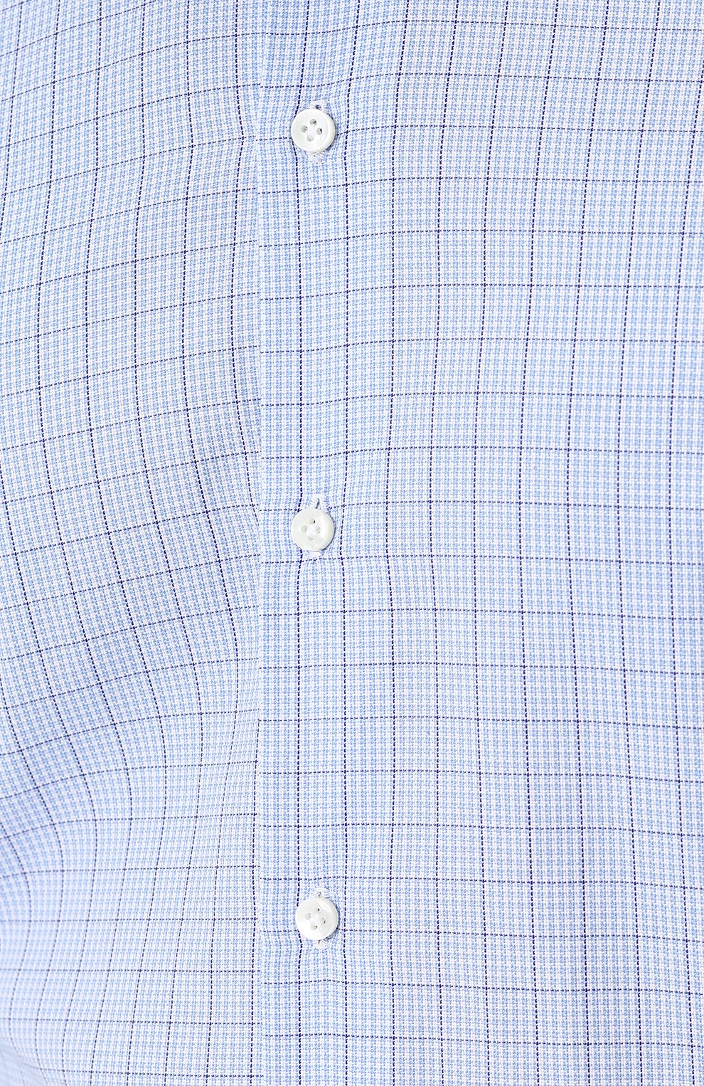 Хлопковая рубашка с воротником акула ANDREA CAMPAGNA, арт. 6-2050, фото 5