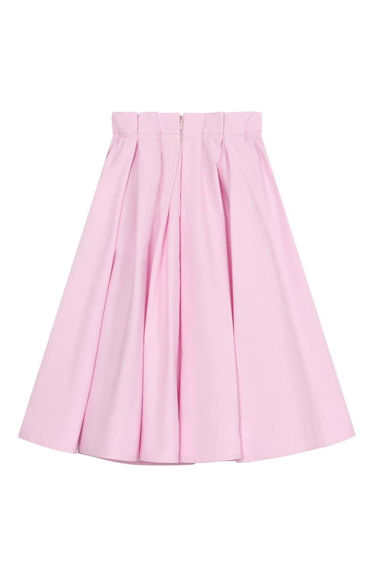 Хлопковая юбка ELISABETTA FRANCHI LA MIA BAMBINA, арт. EFG01890/CA235/10A-12A+, фото 1