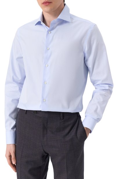 Хлопковая сорочка CANALI, арт. NCLX098/GR03299, фото 3