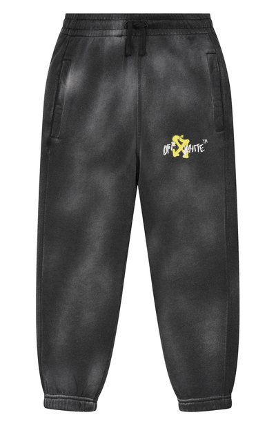 Хлопковые джоггеры OFF-WHITE, арт. 0BCH001S26FLE007_001