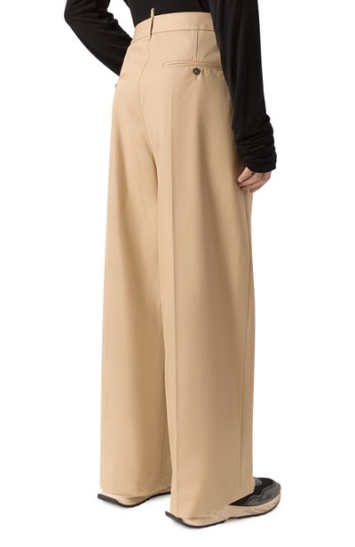 Хлопковые брюки DSQUARED2 бежевого цвета по цене 84400 руб., арт. S74KB1132/S41794, фото 4 Хлопковые брюки DSQUARED2, арт. S74KB1132/S41794, фото 4