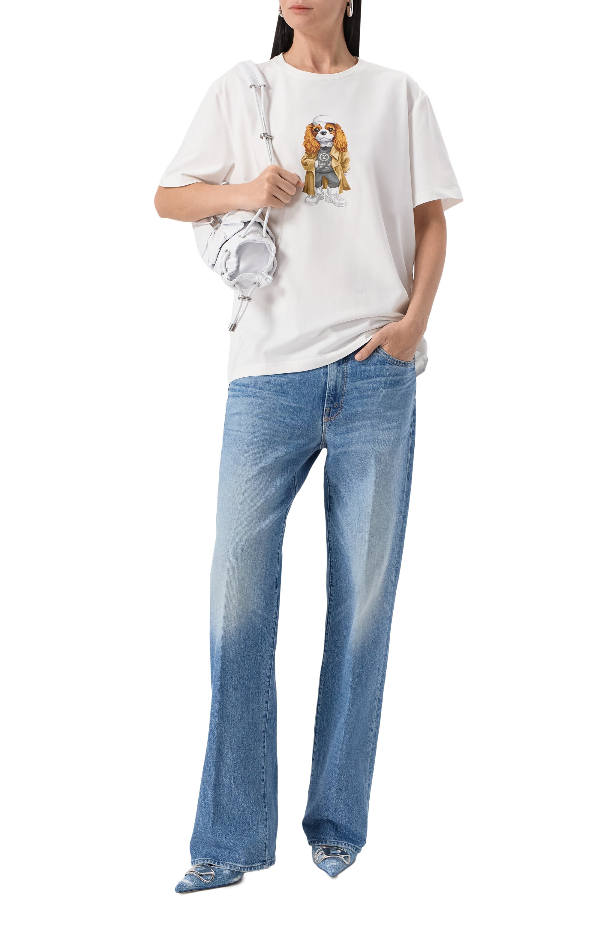 Хлопковая футболка FLASHIN, арт. FS25TB, фото 2