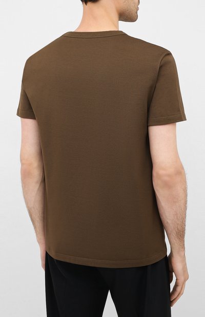 Хлопковая футболка ALEXANDER MCQUEEN, арт. 624177/QPZ63, фото 4