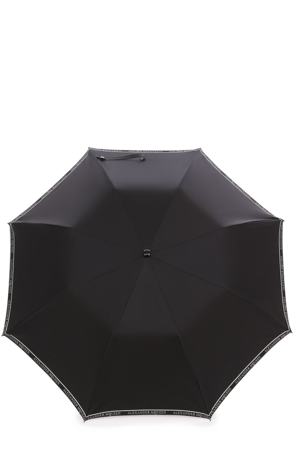 Складной зонт с фигурной ручкой ALEXANDER MCQUEEN, арт. 500677/4A37Q, фото 1