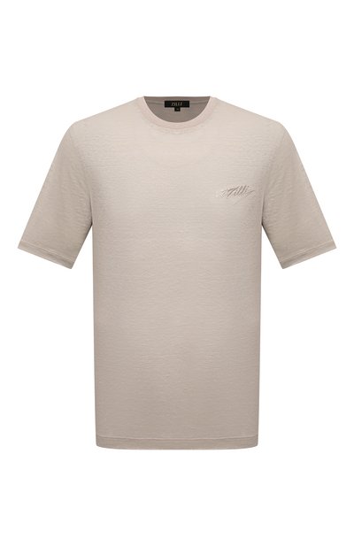 Мужская льняная футболка ZILLI, арт. TSR02AM0800VZLF65M