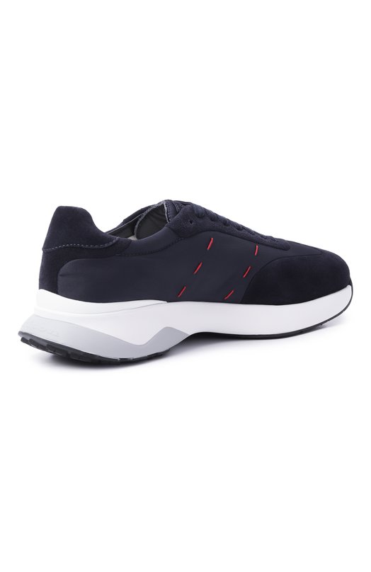 Комбинированные кроссовки Kiton USSA374N0133302 Синий  USSA374N0133302 Фото 5