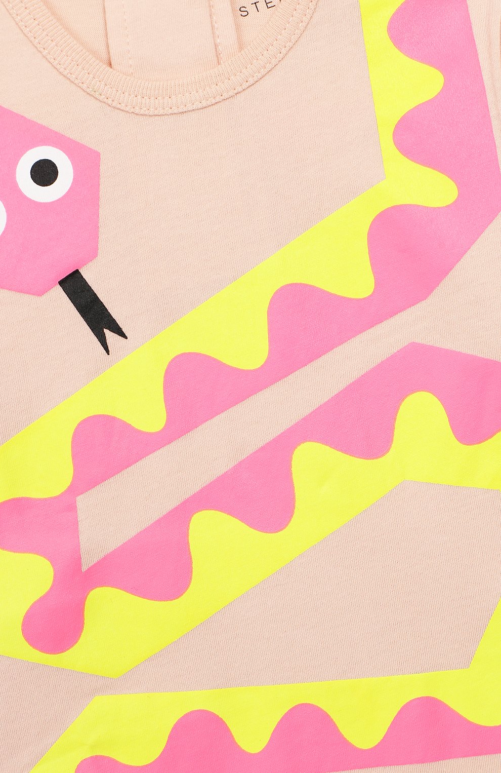 Хлопковый комбинезон STELLA MCCARTNEY розового цвета по цене 5465 руб., арт. 539997/SMJ33, фото 3 Хлопковый комбинезон STELLA MCCARTNEY, арт. 539997/SMJ33, фото 3