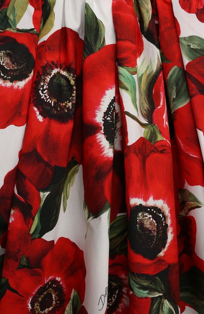 Хлопковая юбка DOLCE & GABBANA, арт. L54I94/HS5Q4/2-6, фото 3