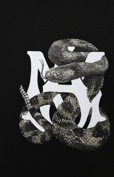 Хлопковая футболка AMIRI, арт. MJGT006-001, фото 5