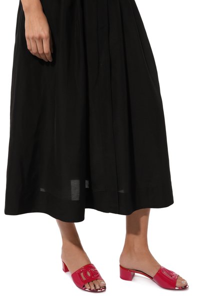 Кожаные мюли bianca DOLCE & GABBANA, арт. CR1139/AN853, фото 3