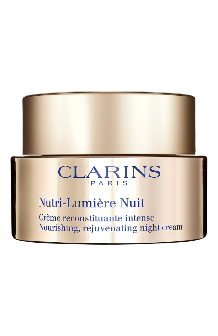 Питательный антивозрастной ночной крем nutri-lumiere (50ml) CLARINS бесцветного цвета, арт. 80058249 | Фото 1 (Косметика кросс-кт: Антивозрастной уход; Тип продукта: Кремы; Назначение: Для лица; Региональные ограничения белый список (Axapta Mercury): Не проставлено; Нос: Не проставлено)