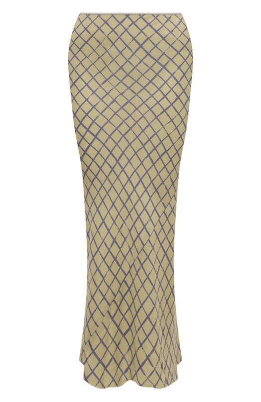 Юбка из вискозы Dries Van Noten 242-010802-9225 Зелёный 242-010802-9225