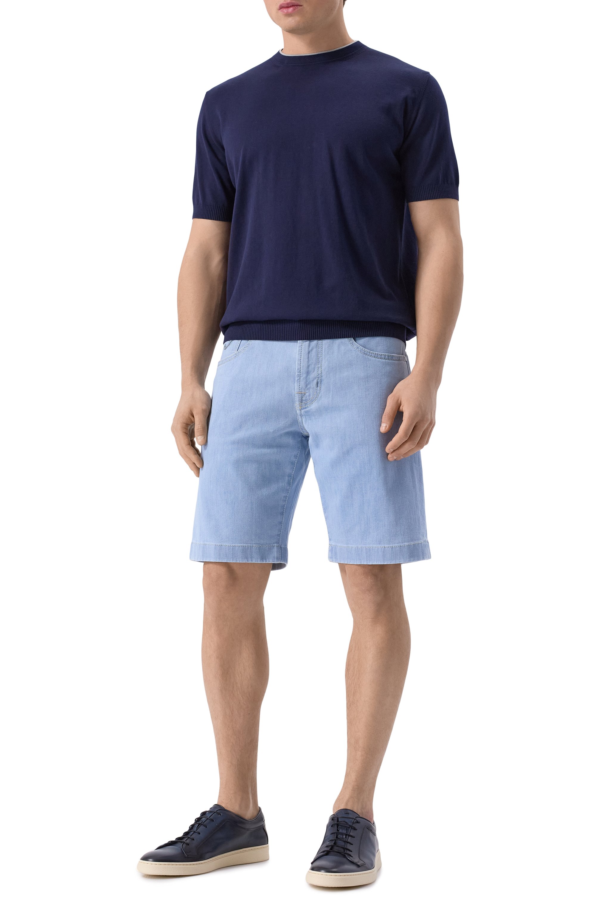 Хлопковый джемпер CANALI, арт. C1050/MK02261, фото 2