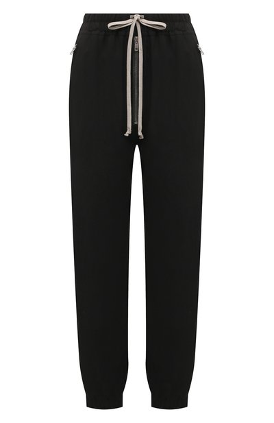 Женские джоггеры из вискозы RICK OWENS, арт. RP01B4313/Y