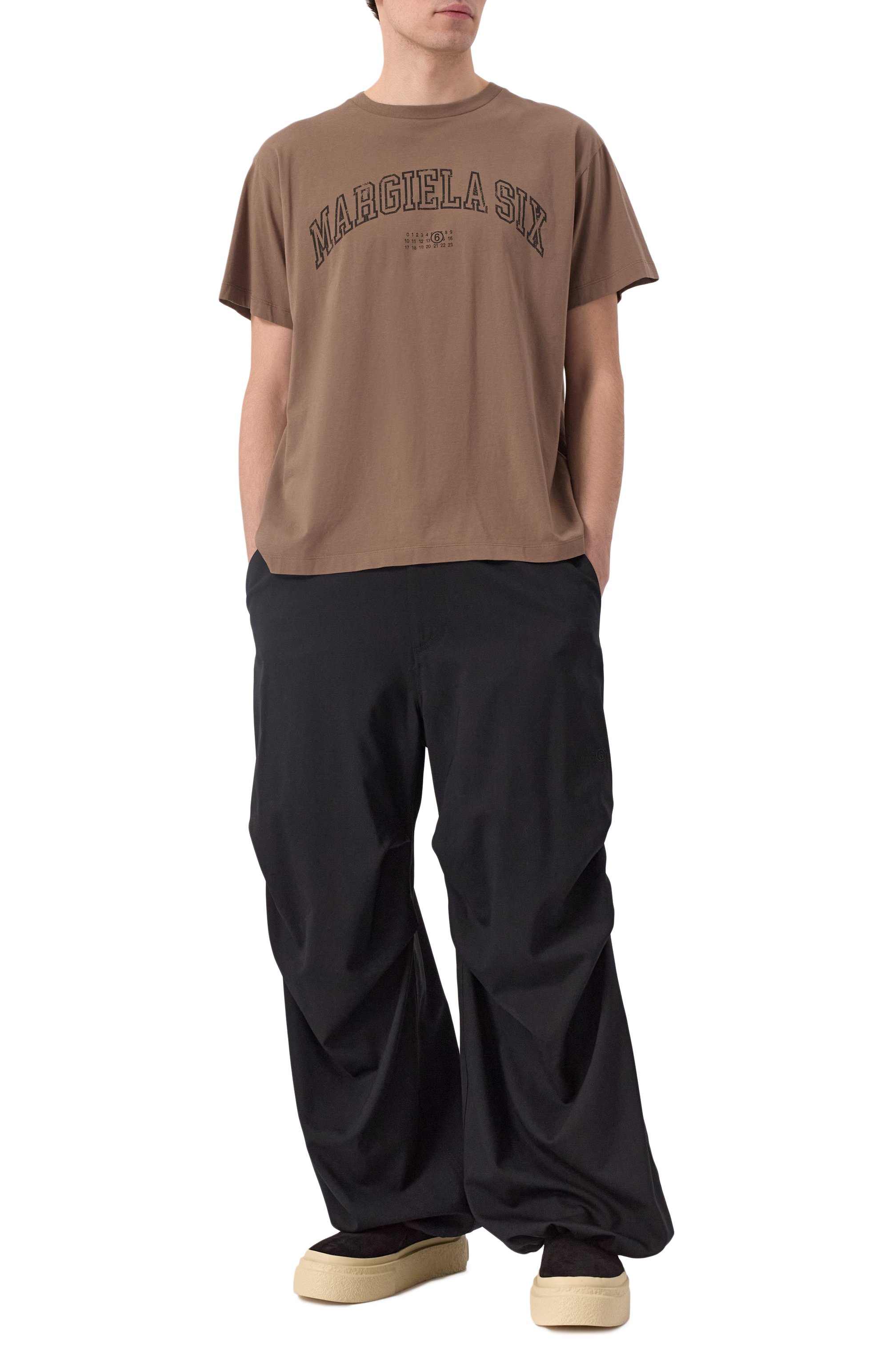 Хлопковая футболка MM6, арт. SH0GC0046/S24312, фото 2